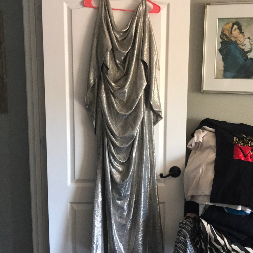 Silver gown